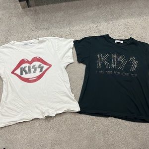 Set of 2 band t-shirts, brand Daydreamer